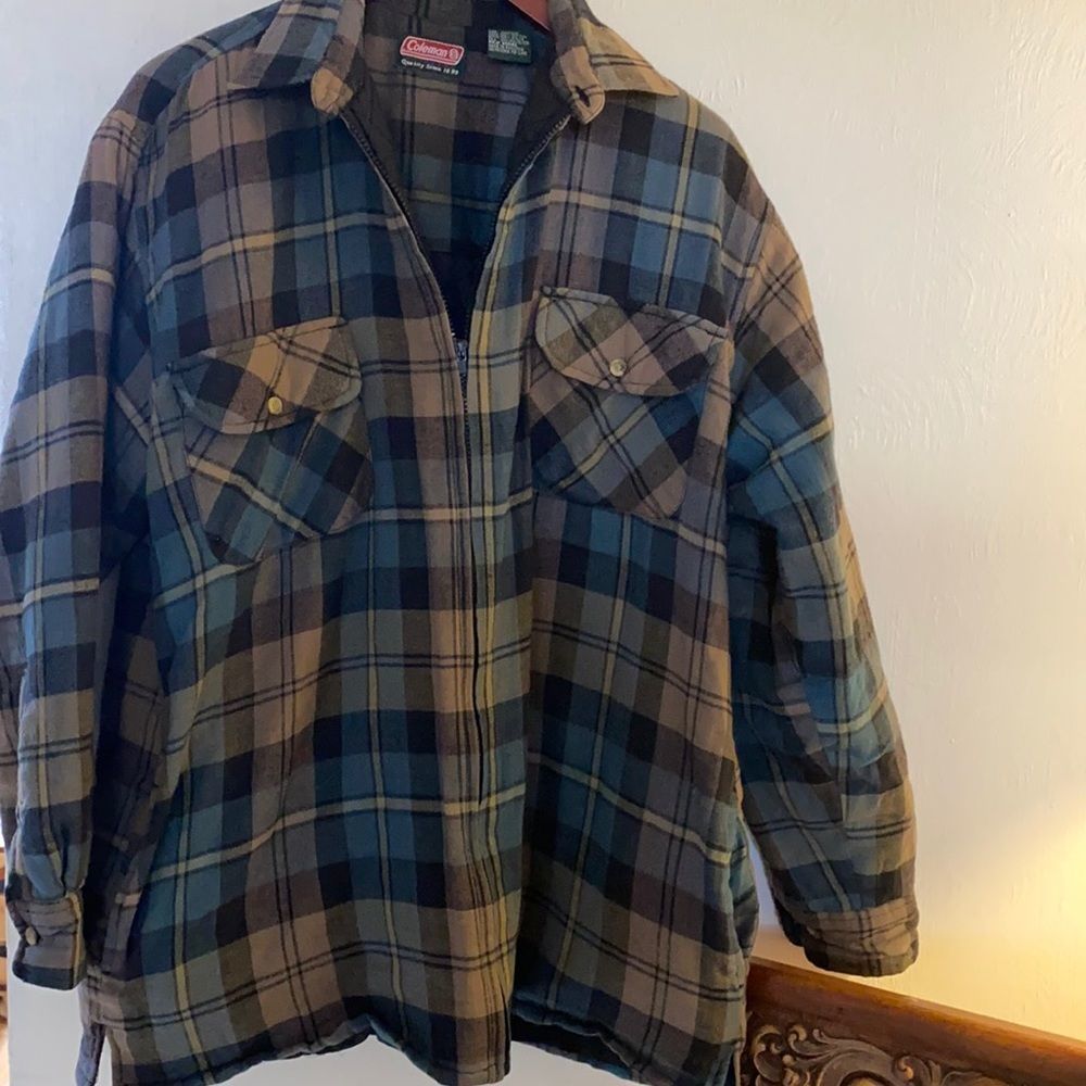 Coleman men’s flannel jacket